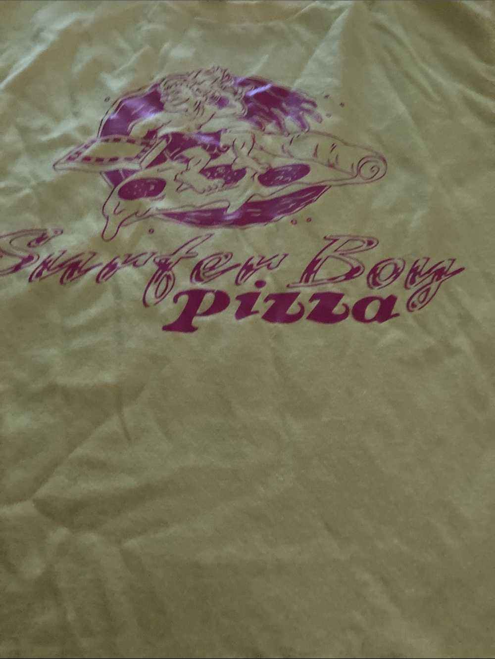 Surfer boy pizza shirt - Picture 4 of 4